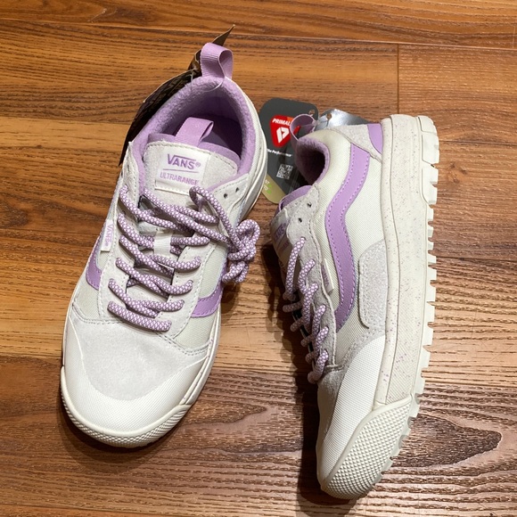 Vans UltraRange Exo MTE-1 Marshmallow Purple Suede Sneaker Wmns Size 6.5 Men 5 - Picture 2 of 7